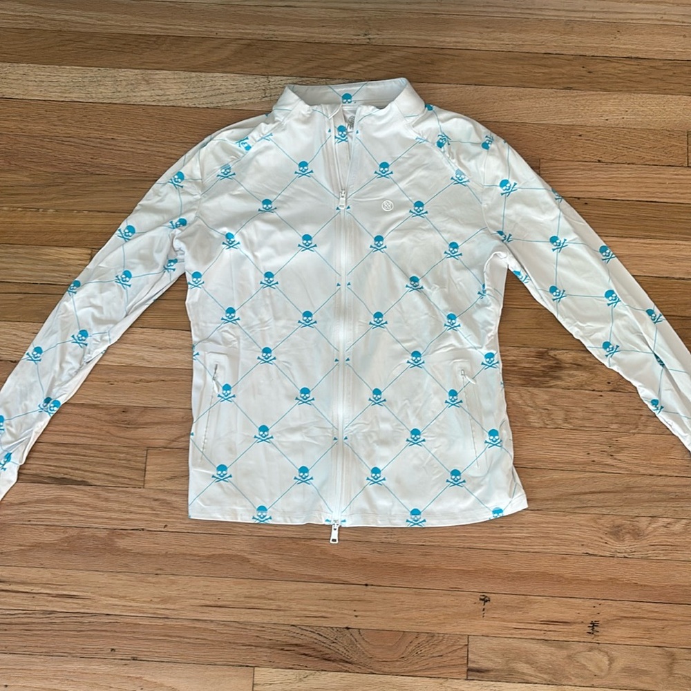 G/Fore Skulls Killer Full Zip Jacket/Top Womens - Medium